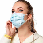 Earloop respirável a máscara protetora, máscara cirúrgica azul Eco Dustproof amigável