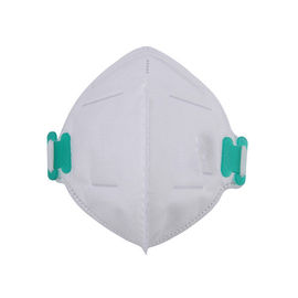 China 4 líquido/chama exteriores não tecidos dobráveis duráveis da camada da máscara da dobra FFP2 resistente fábrica