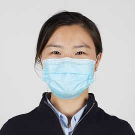 China Tamanho descartável não tecido 17,5 * 9.5cm da máscara protetora para a proteção pessoal fábrica