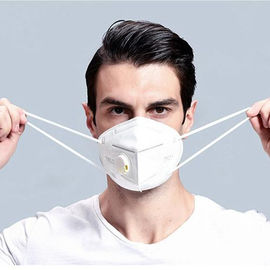 Máscara do filtro da eficiência elevada FFP2, material não tecido descartável da máscara de poeira